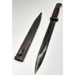 WW2 German Mauser K-98 Bayonet. Good condition with some super markings.