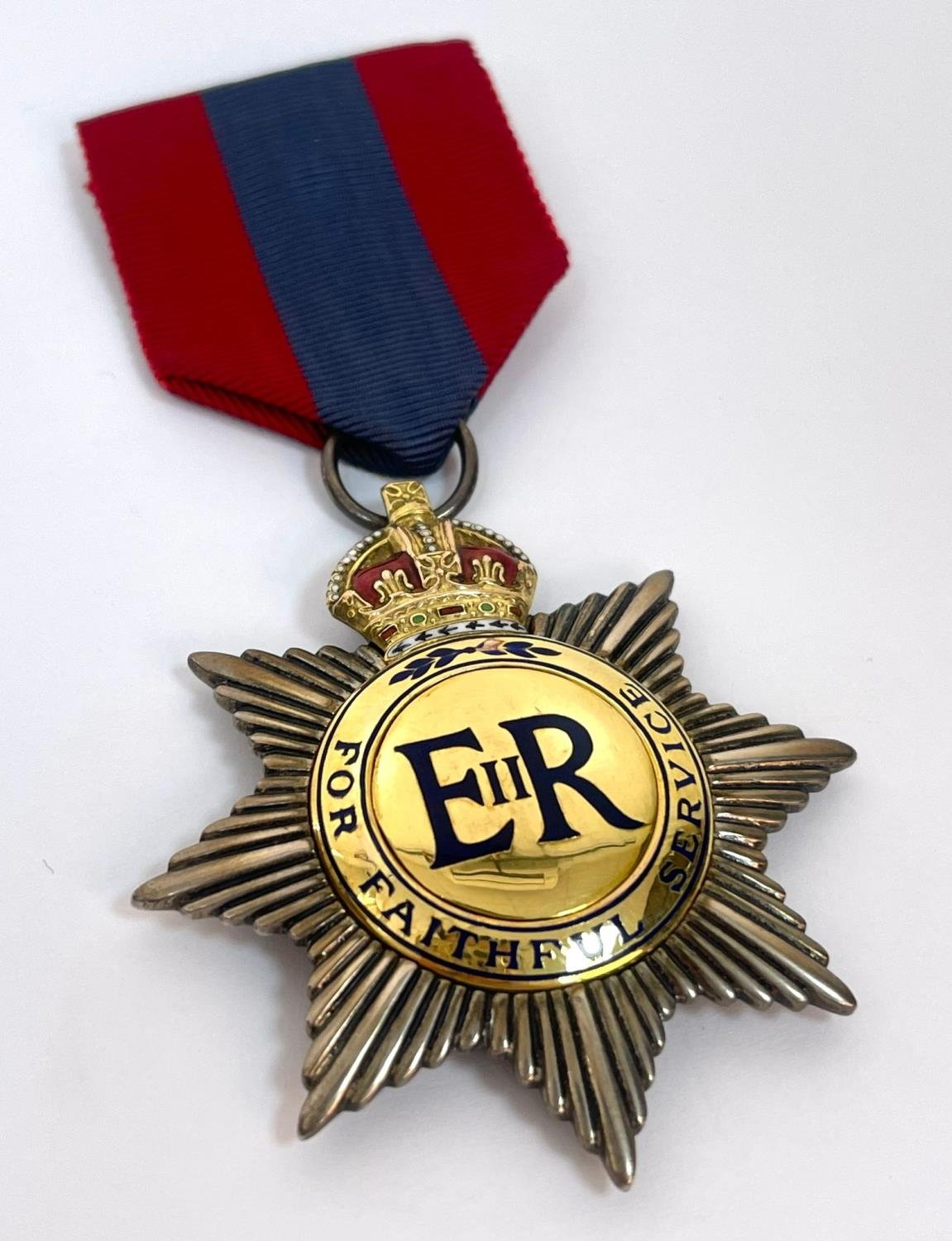 A Rare Companion of the Imperial Service Order (ISO), EIIR cypher, gold, silver and enamels,