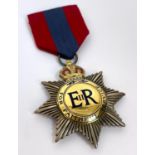 A Rare Companion of the Imperial Service Order (ISO), EIIR cypher, gold, silver and enamels,