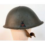 WW2 British 3rd Infantry MK IV Helmet.