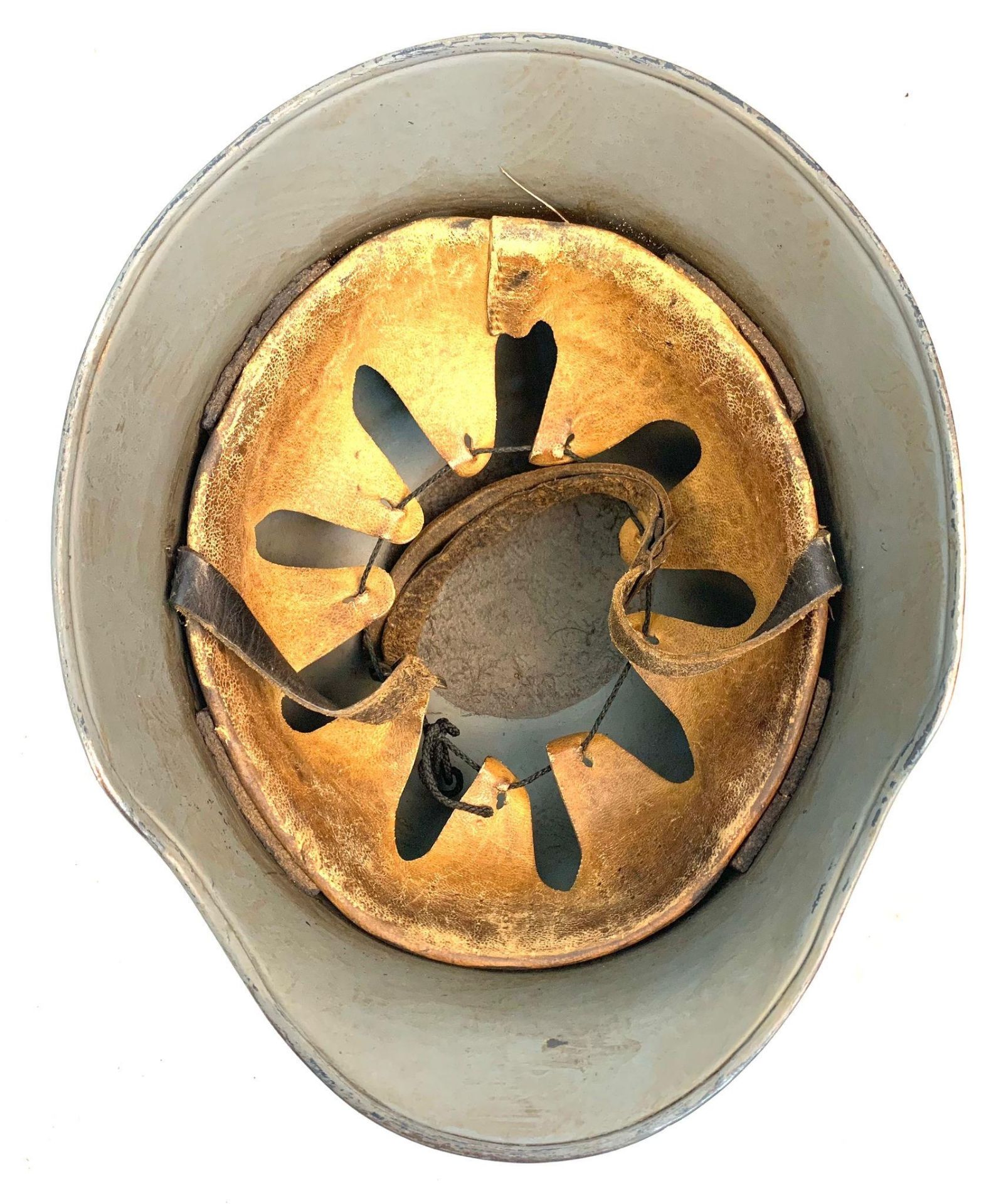 3rd Reich Waffen SS M34 Edelshalk Helmet with hand painted decals. - Bild 5 aus 5