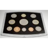 A Royal Mint 2003 United Kingdom Coin Proof Set. An eleven coin set that includes the coronation