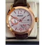 Extremely rare INGERSOLL YOSEMITE AUTOMATIC CHRONOGRAPH model 8015 Limited Edition. Finished in rose