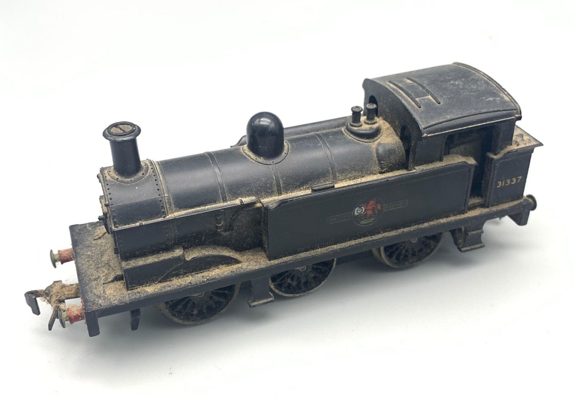 Two Vintage French Jouef Model Trains (13cm) with two extra cars. - Bild 3 aus 6