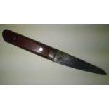A Japanese Chefs knife. Top Ranked Japanese knife maker signed. SAKAI ICHIMONJI MITSUHIDE. With