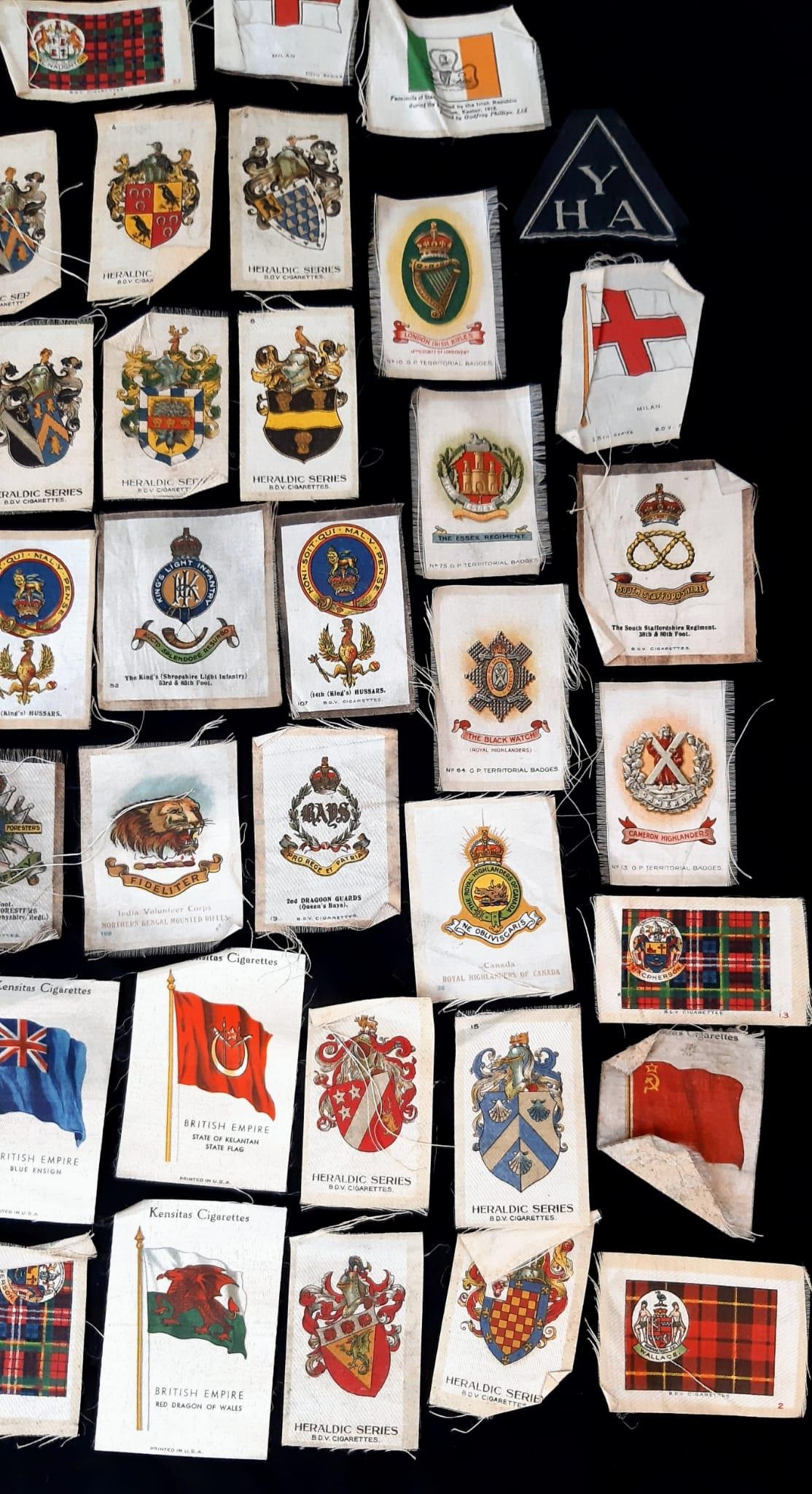 An Amazing Vintage and Antique Collection of 81 Silks - From different cigarette manufacturers. - Image 5 of 7