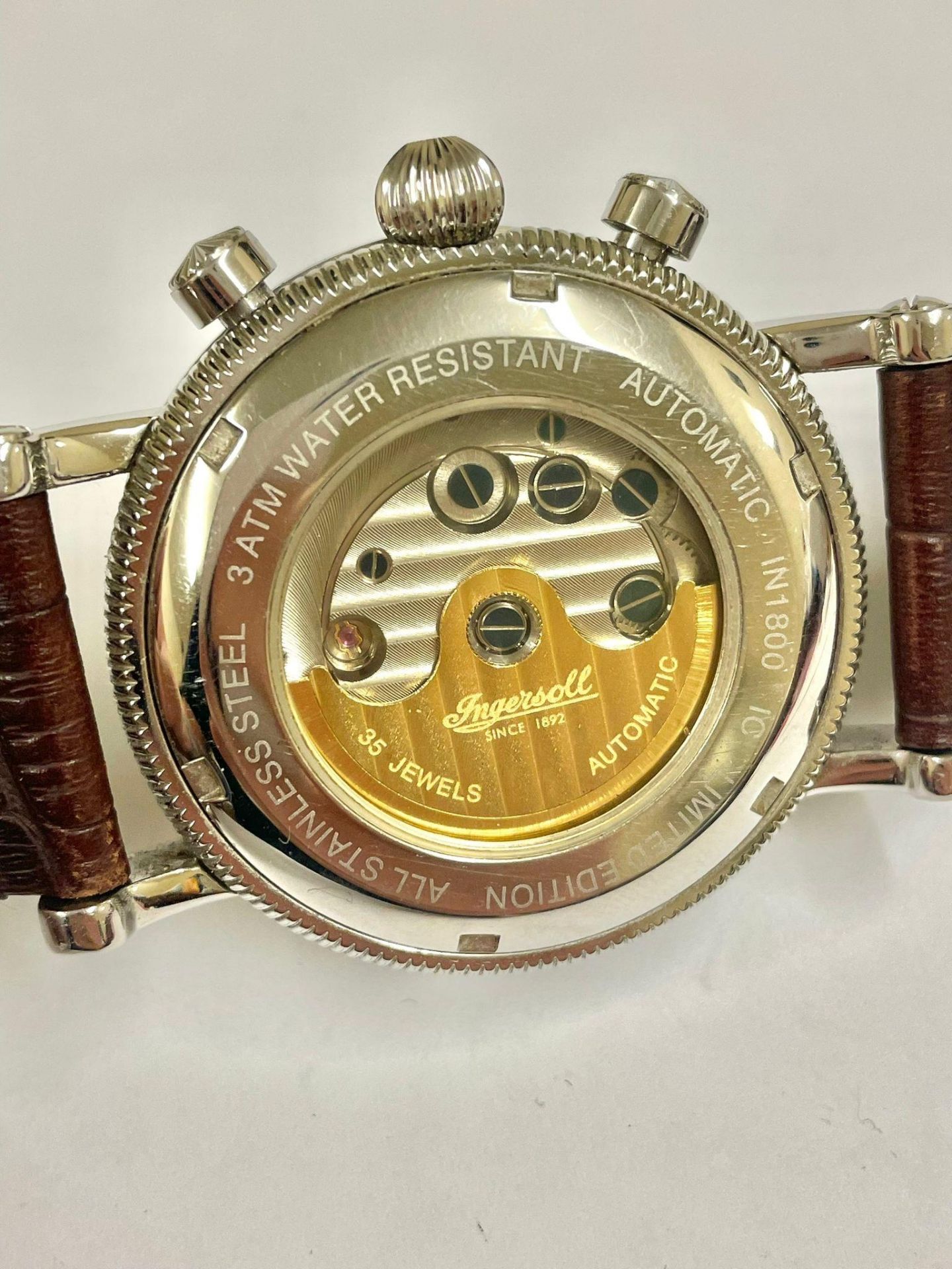 Ingersoll Automatic Calendar watch 42mm case . Working - Bild 5 aus 5