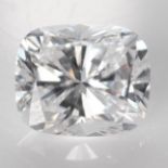 0.72ct cushion brilliant diamond loose stone, D VS2 with GIA certificate no 7408760916