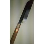 Vintage Highest Quality TOP Ranked Japanese Chef knife maker signed. SAKAI TAKAYUKI. Buffalo