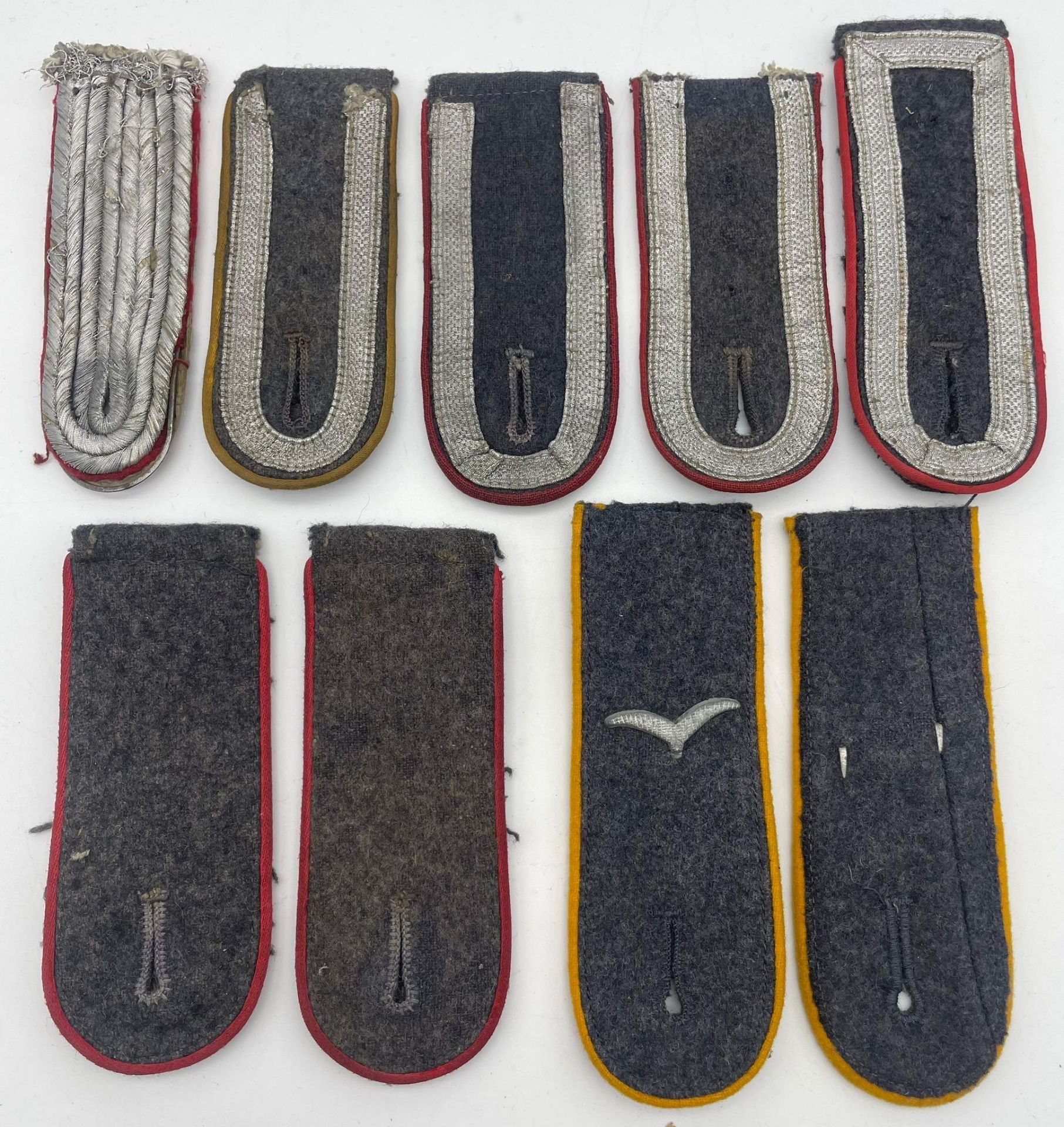 A Small Collection of German WW2 Sleeve Rank Patches and Shoulder Boards. Please see photos for - Image 3 of 4