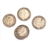 A Consecutive Date Run of 5 x WW1(Pre-1920) Silver Three Penny’s 1914- 1918 Inclusive- All Fine