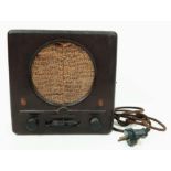 WW2 German Kleinempfänger DKE 38 (People’s Receiver). Affordable radios preset to government
