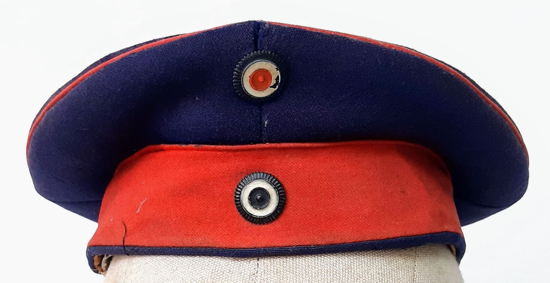 WW1 Prussian Infantry Regiment 79 Mannschaften (other ranks) Krätzchen Cap Circa 1910.