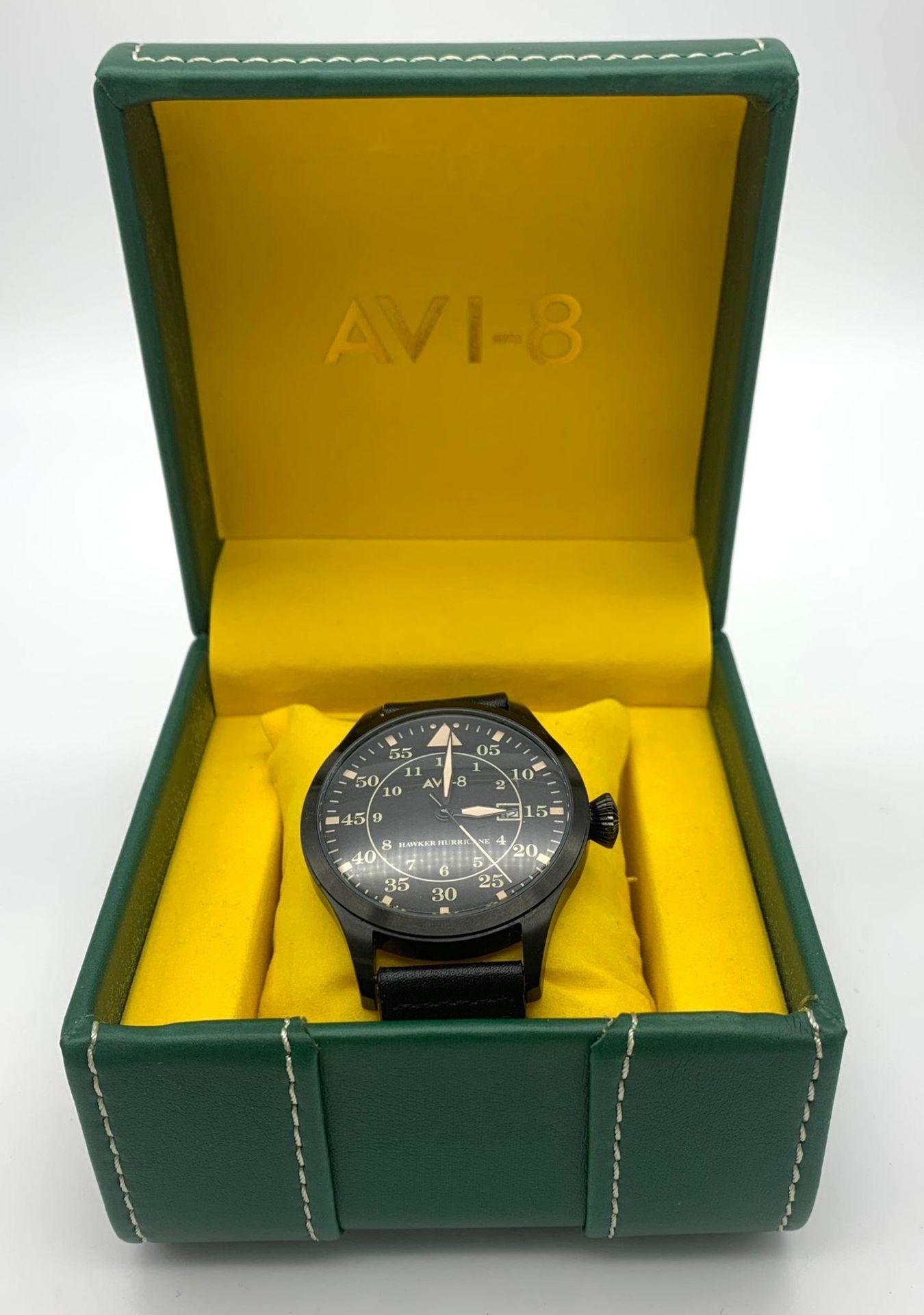Ex Display Limited Edition Hawker Hurricane Watch by AVI-8. 52mm including crown. 1 Year Battery - Bild 11 aus 13