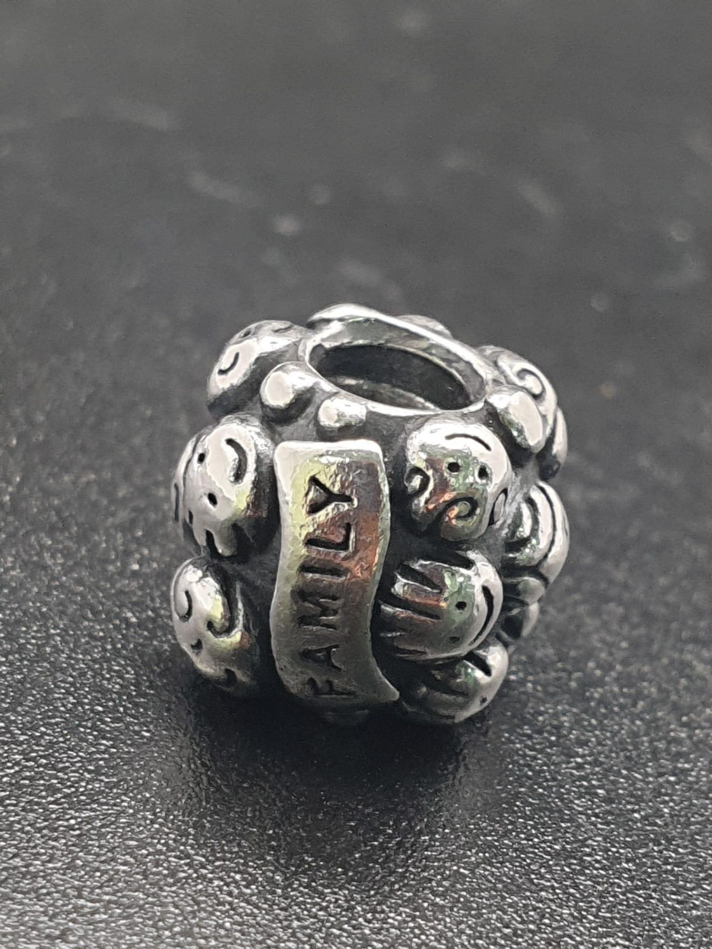 PANDORA STERLING SILVER FAMILY/LOVE CHARM, 4.9G - Image 2 of 3