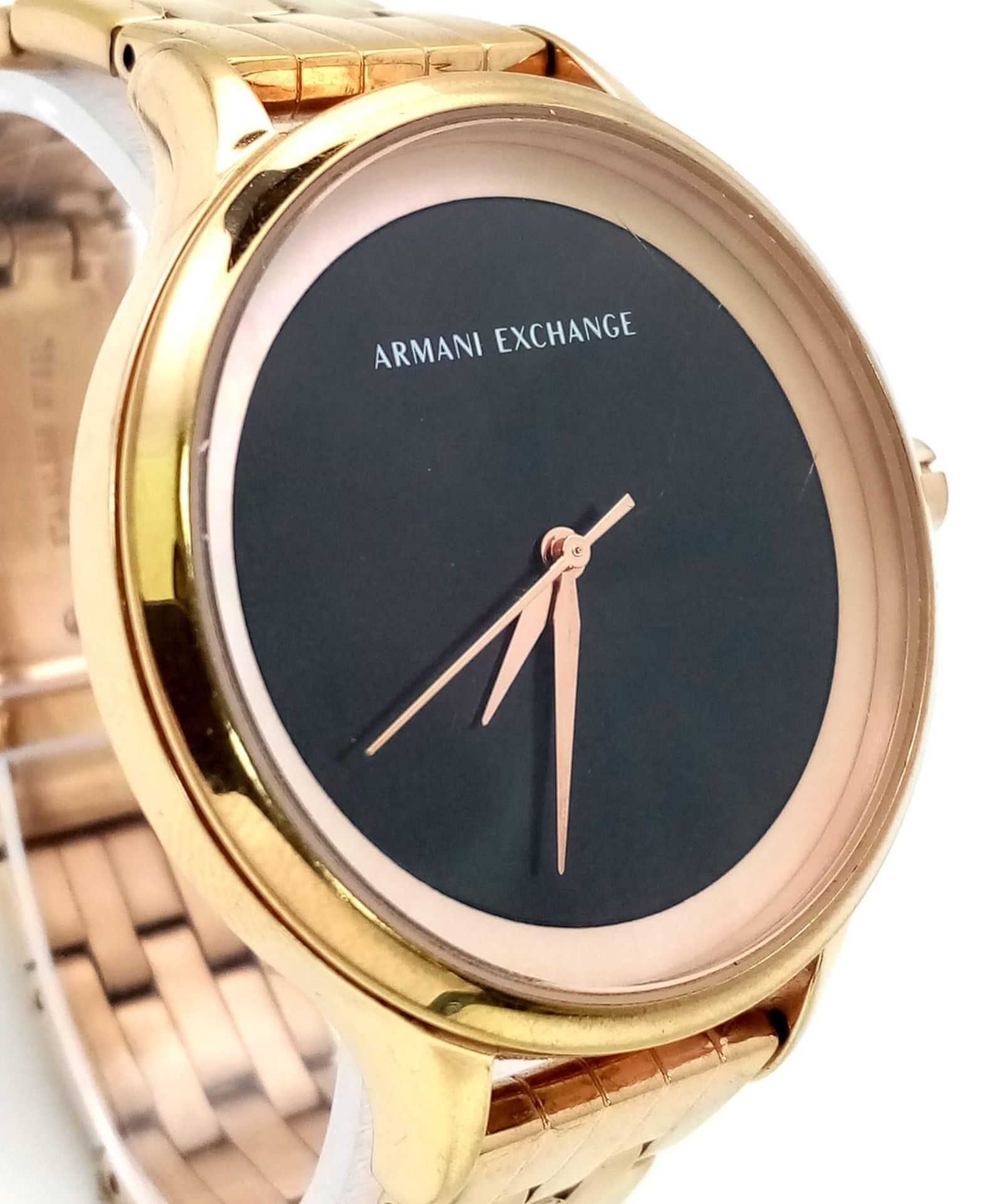 ARMANI EXCHANGE HARPER AX BRACELET WATCH AX5606L FULL WORKING ORDER, EXCELLENT CONDITION. 40MM - Image 2 of 7