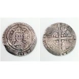 An Edward III (1327-77) Pre Treaty Silver Groat Coin. Please see photos for conditions.