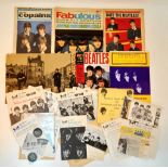 A Fantastic Beatles Lot! Wonderful collectibles. Official Beatles Fan Club Christmas flexi