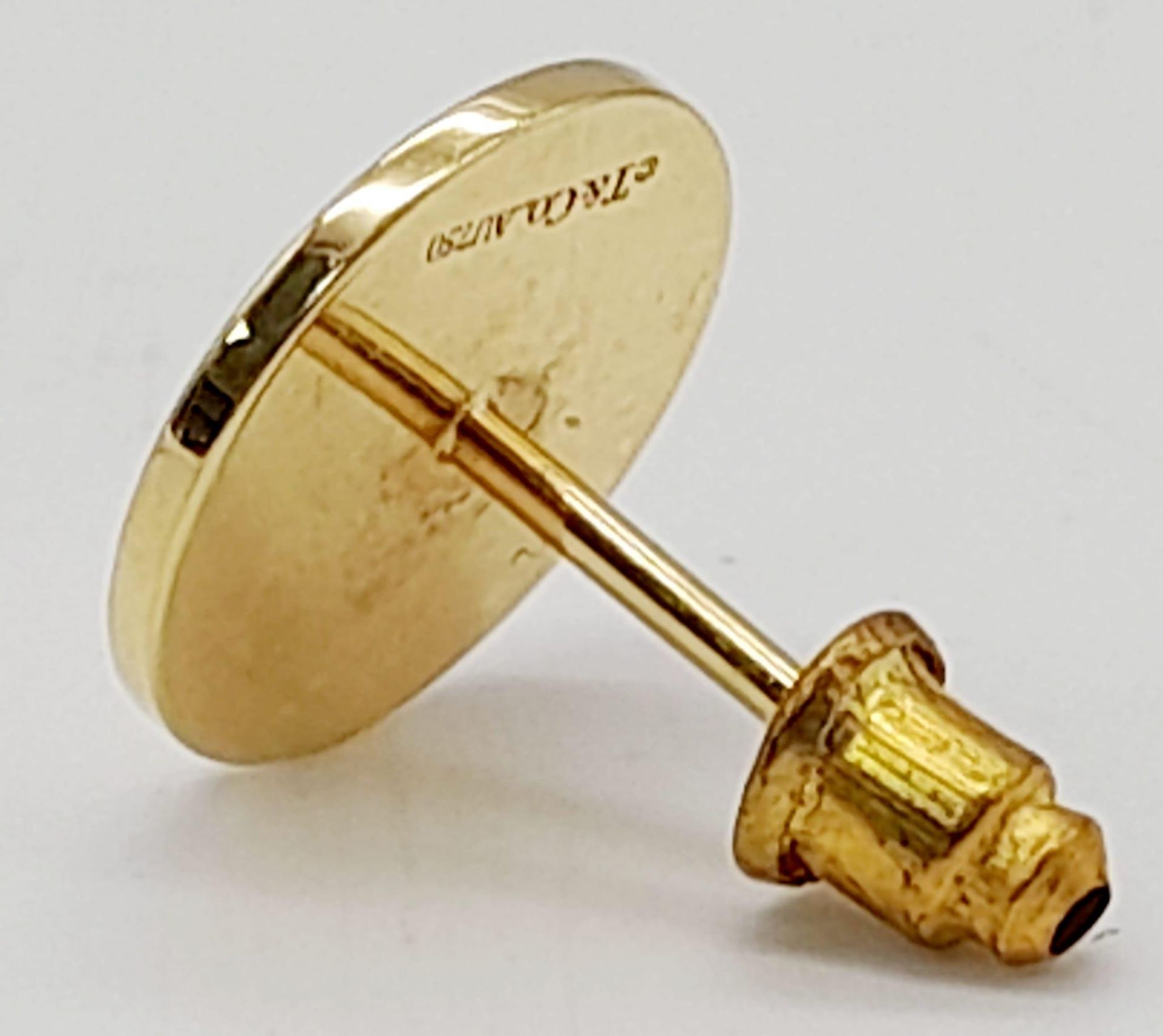 An 18K Yellow Gold Tiffany and Co. Tie Pin. 2.55g - Image 3 of 6