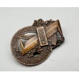 Rare WW2 Dutch Tollenaere Honour Badge. Bronze Grade for enlisted men