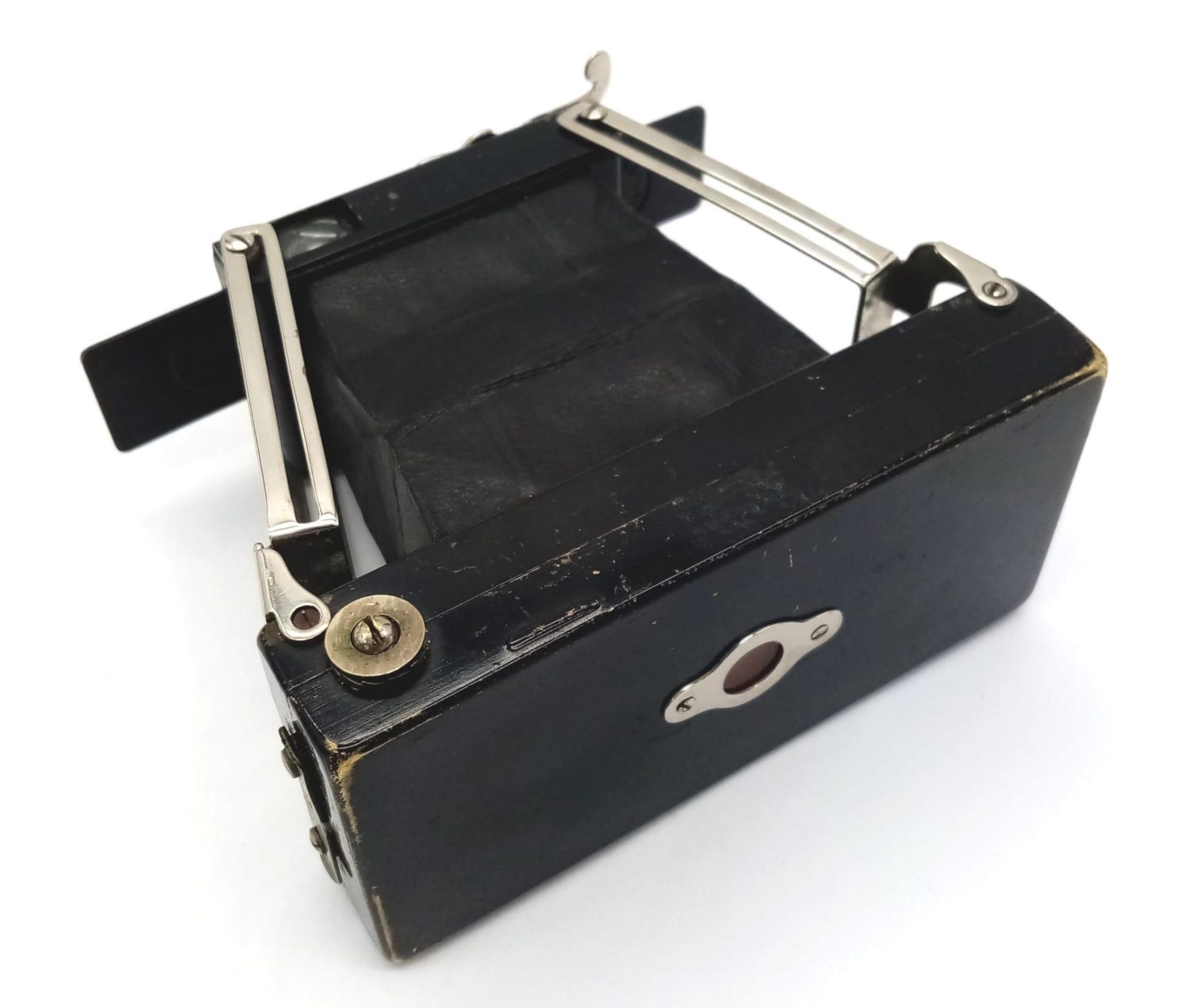WW1 Era Mini Folding Camera. This once belonged to Cpl Sam Bicketon of the Army Service Corps who - Image 3 of 7