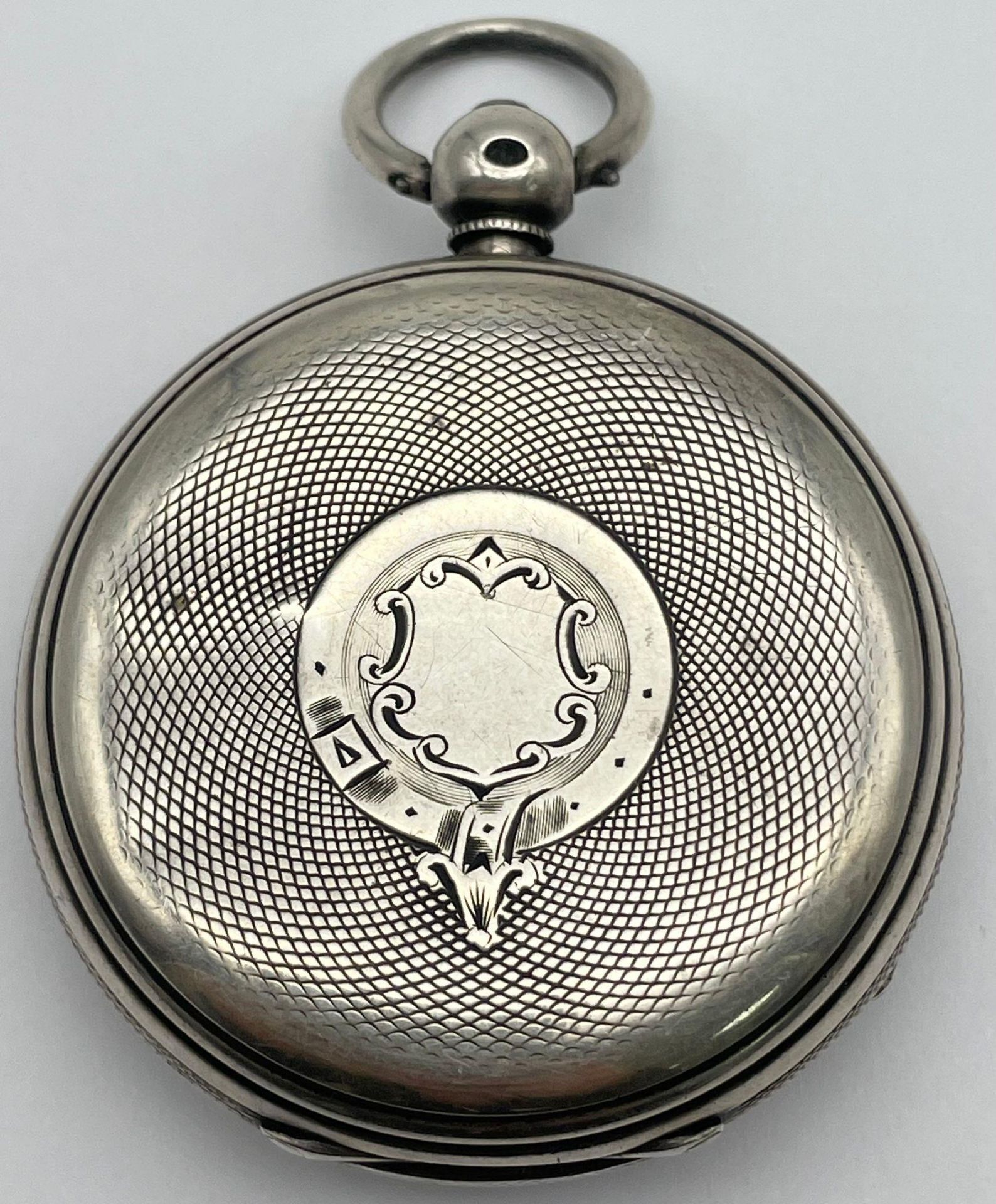 A Waltham Pocket Watch, Top winder, Hallmarked Silver in Good Condition (overwound), Plus Solid - Image 7 of 10