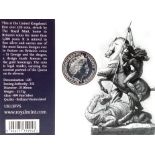 A Sealed Pack Fine Silver £20 Coin ‘A Timeless First-The George and the Dragon’. 15.71 Grams 999