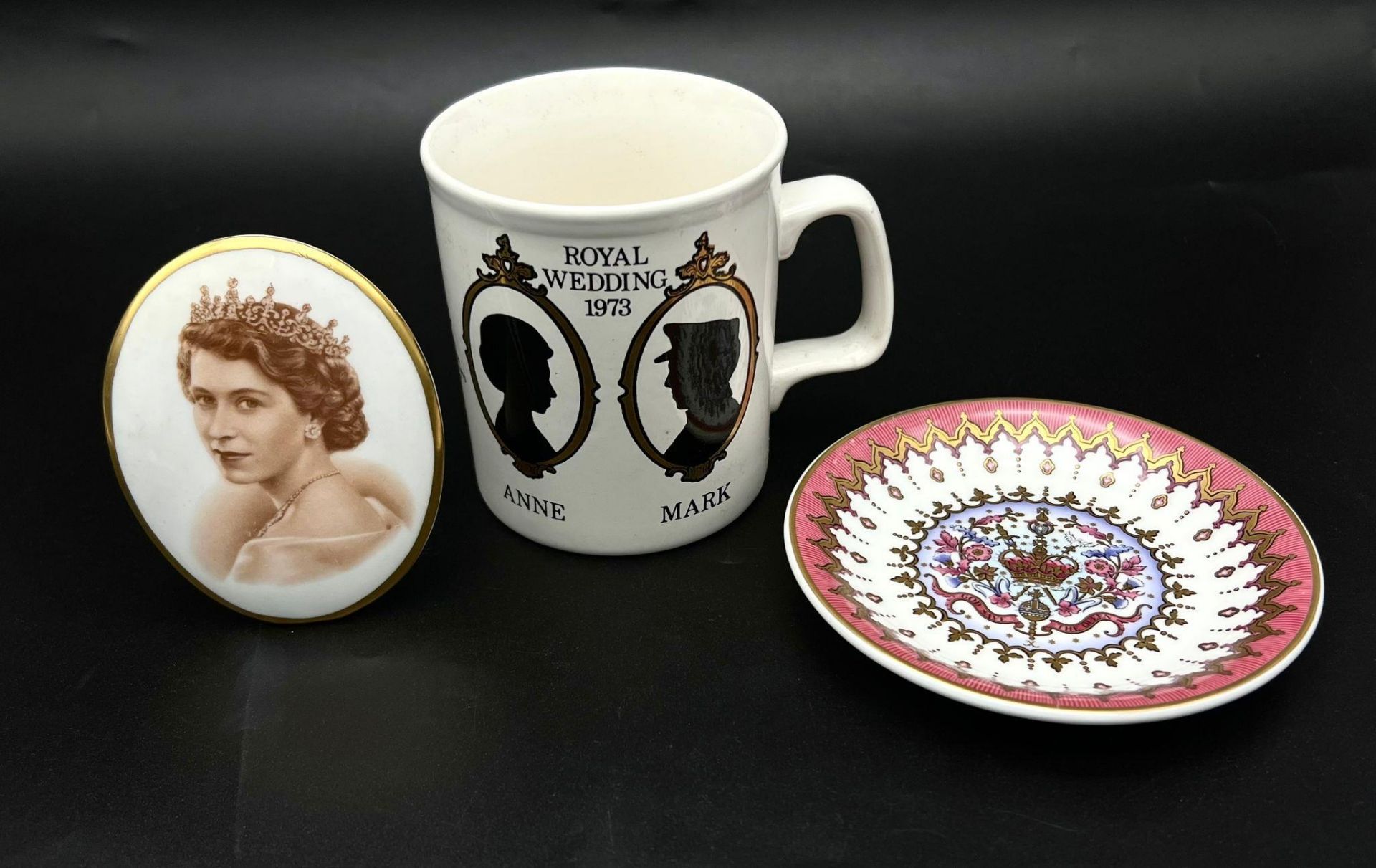 Three Pieces in Commemoration of The Royal Family, The Wedding of Princess Anne to Mark Phillips