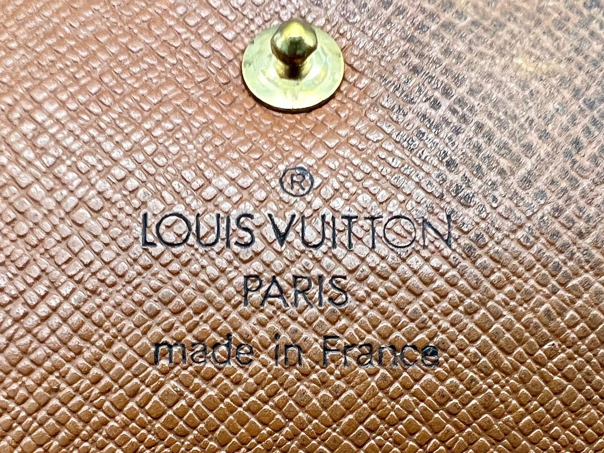 A Louis Vuitton Monogram Canvas Wallet. 19cm x 10cm. Please see photos for conditions. Ref: 12764 - Image 6 of 8