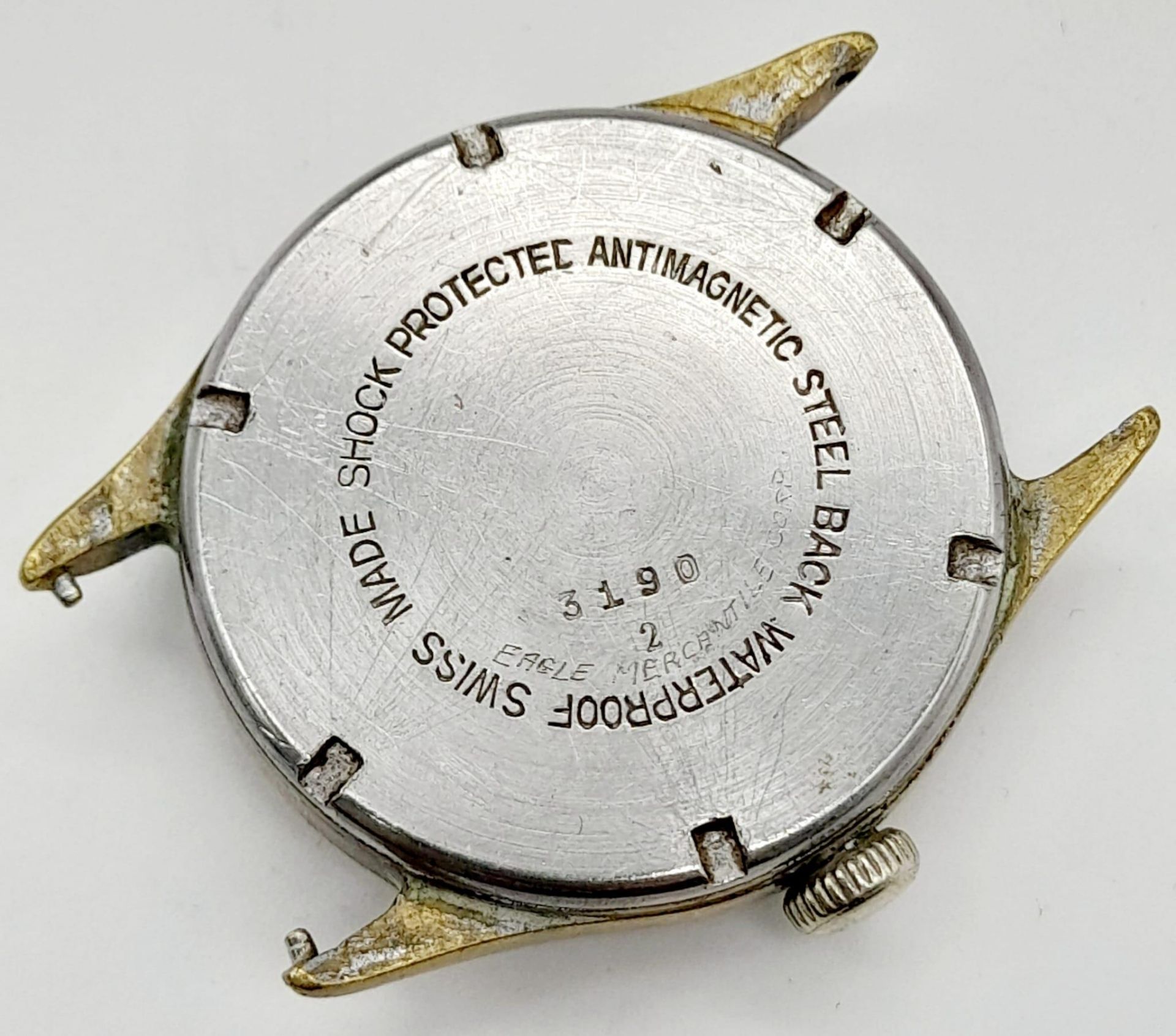 A vintage |Swiss watch. Case diameter: 33 mm, mechanical movement (working). No strap A/F - Bild 4 aus 4