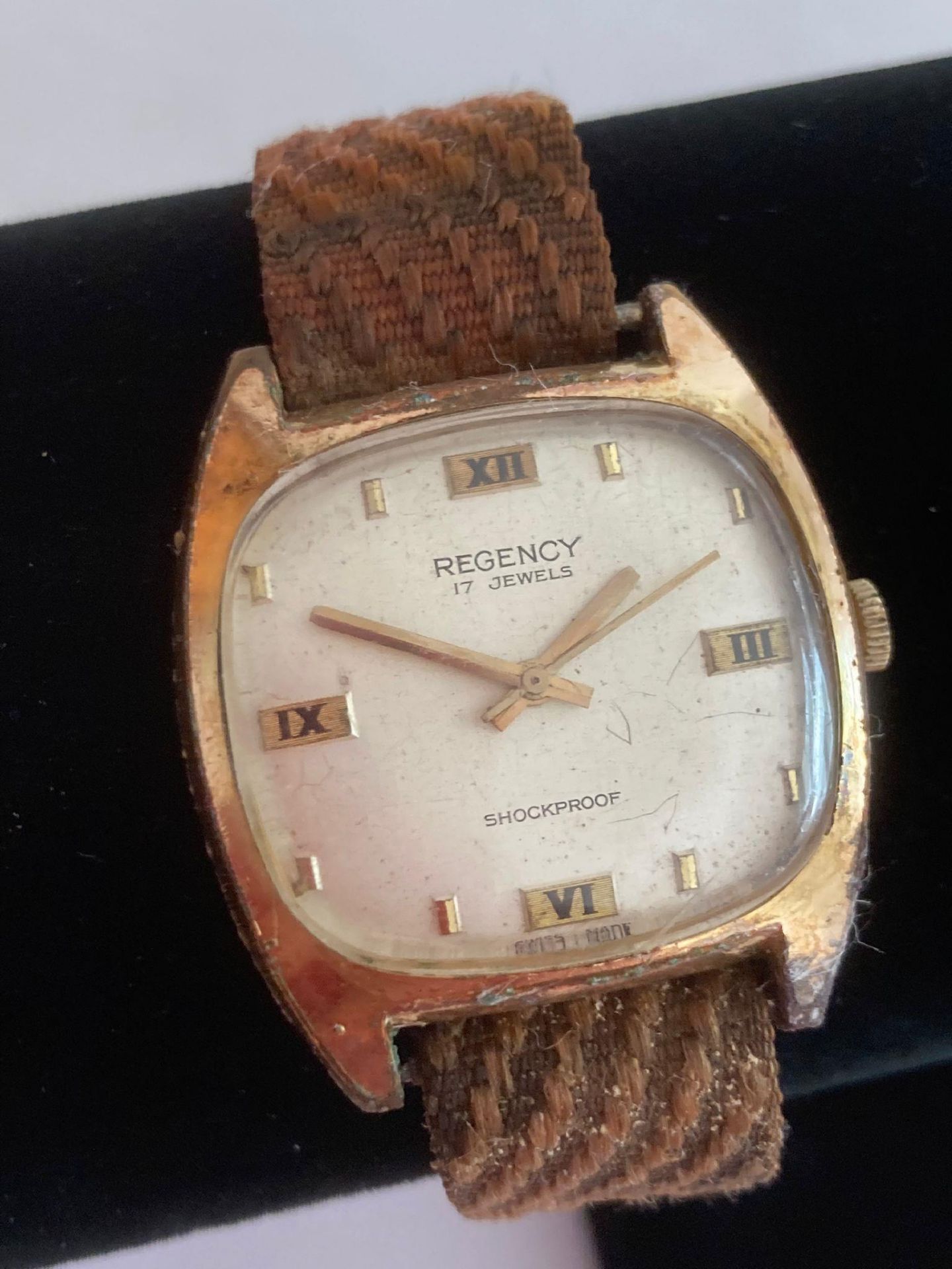 Vintage Gentleman's 1950/60’s ‘REGENCY 39’ Gold Plated (10 microns) WRISTWATCH. Swiss Made. Rare