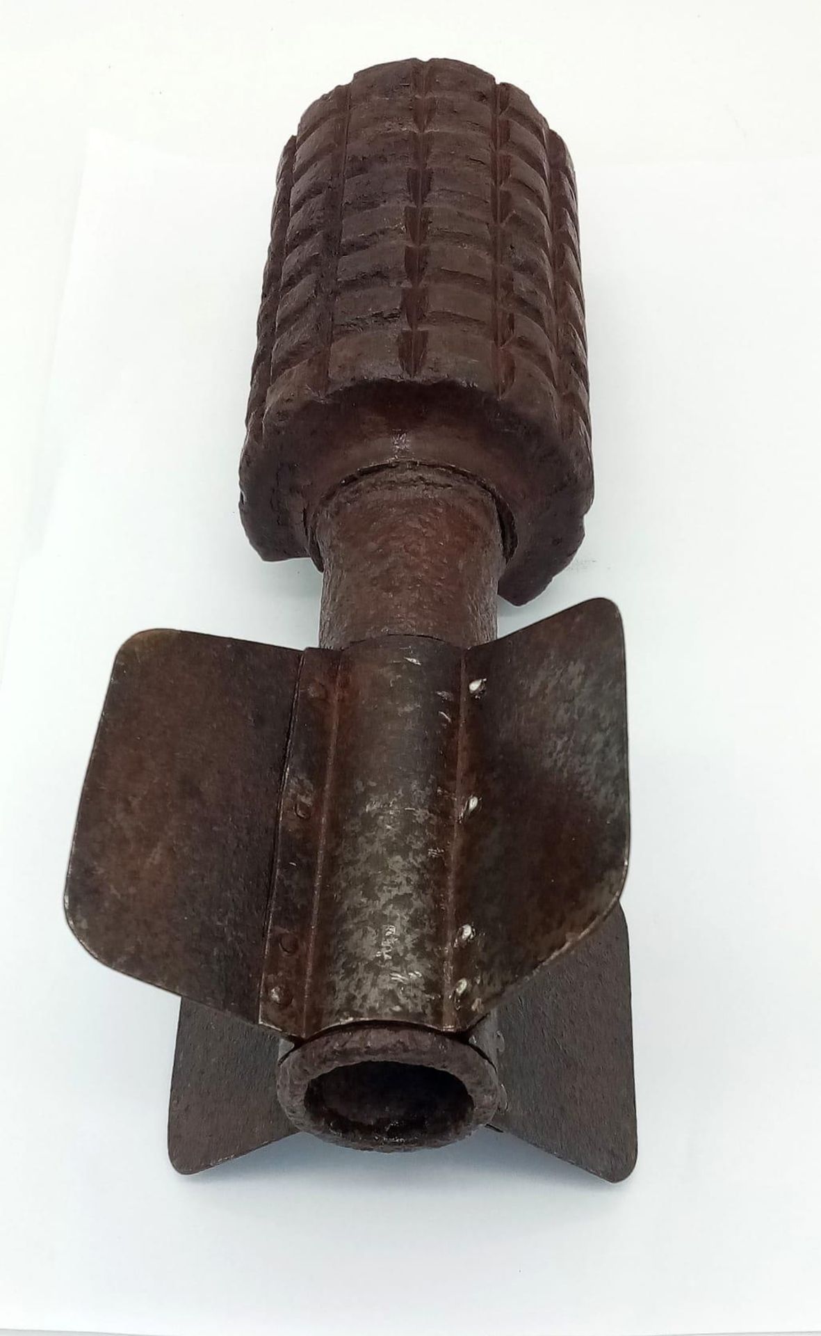 INERT WW1 German Cut Away Granaten Werfer Spigot Mortar. No International Shipping is available on - Image 3 of 5