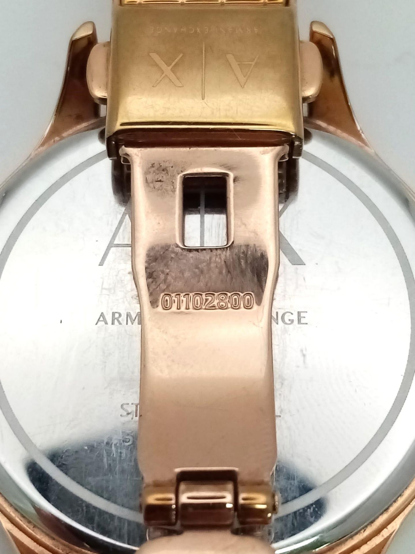 ARMANI EXCHANGE HARPER AX BRACELET WATCH AX5606L FULL WORKING ORDER, EXCELLENT CONDITION. 40MM - Image 5 of 7