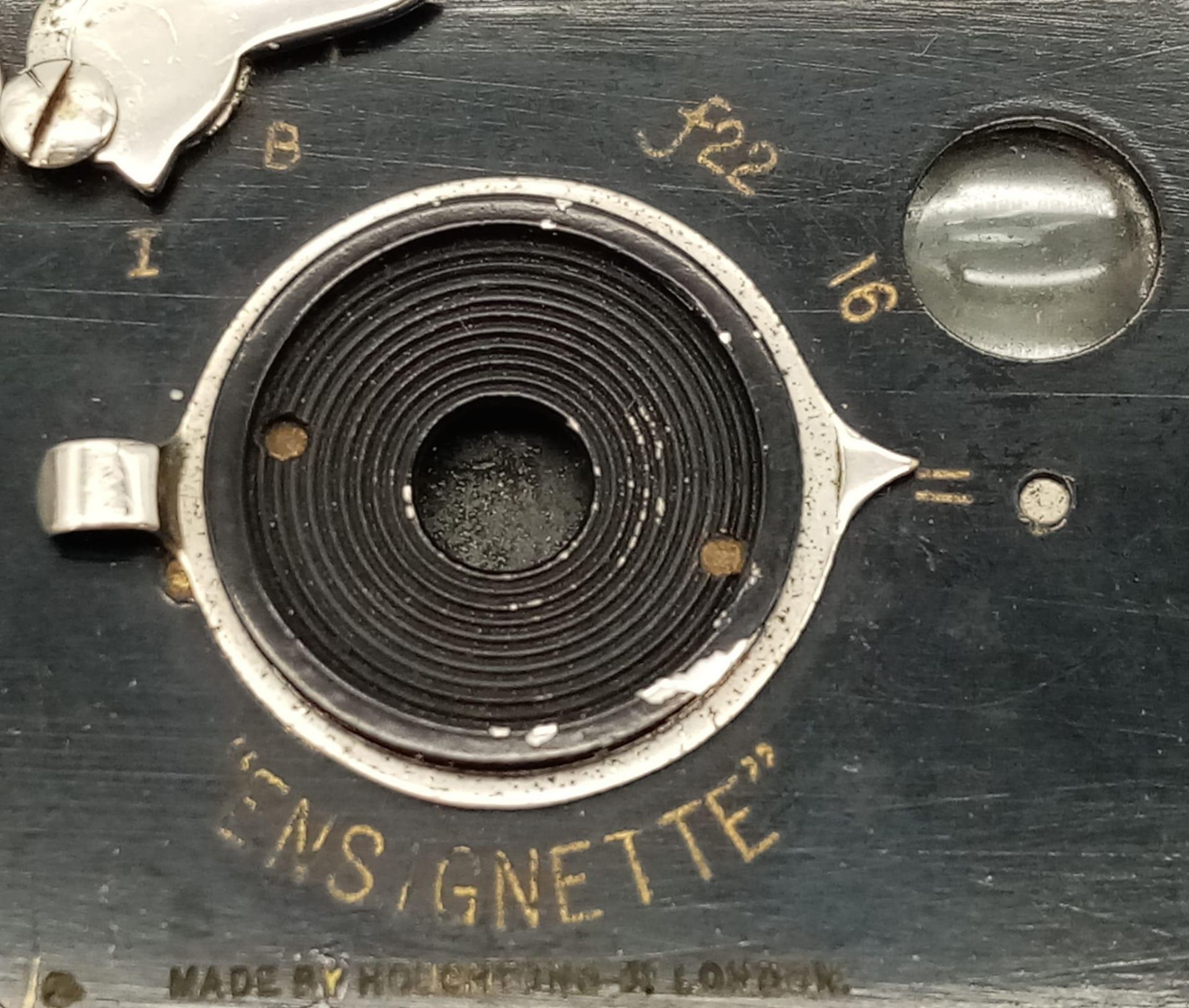 WW1 Era Mini Folding Camera. This once belonged to Cpl Sam Bicketon of the Army Service Corps who - Image 7 of 7