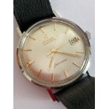 Gentlemans OMEGA SEAMASTER AUTOMATIC. Stainless steel. Original purchase date December 1962.