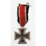 WW2 German Iron Cross 2nd Class 3 Part Construction with Iron Core.