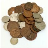 SELECTION OF NUMEROUS COINS. 37 COINS IN TOTAL