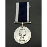 A Royal Navy Long Service and Good Conduct Medal, EIIR 1st Type ( Britt Omn) fixed suspender named