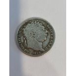 George III SILVER SIXPENCE 1816 in very/extra fine condition. Excellent definition could use a