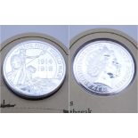 A Mint Condition Fine Silver £20 Coin ‘Outbreak 2014 (WW1) in partnership with the Imperial War