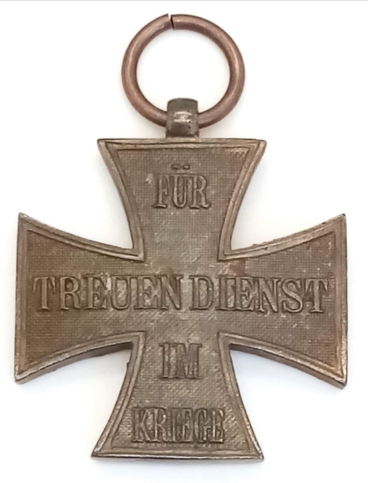 WW1 Imperial German Field Service Cross Awarded to Soldiers of the line Battalion who held the - Image 2 of 3