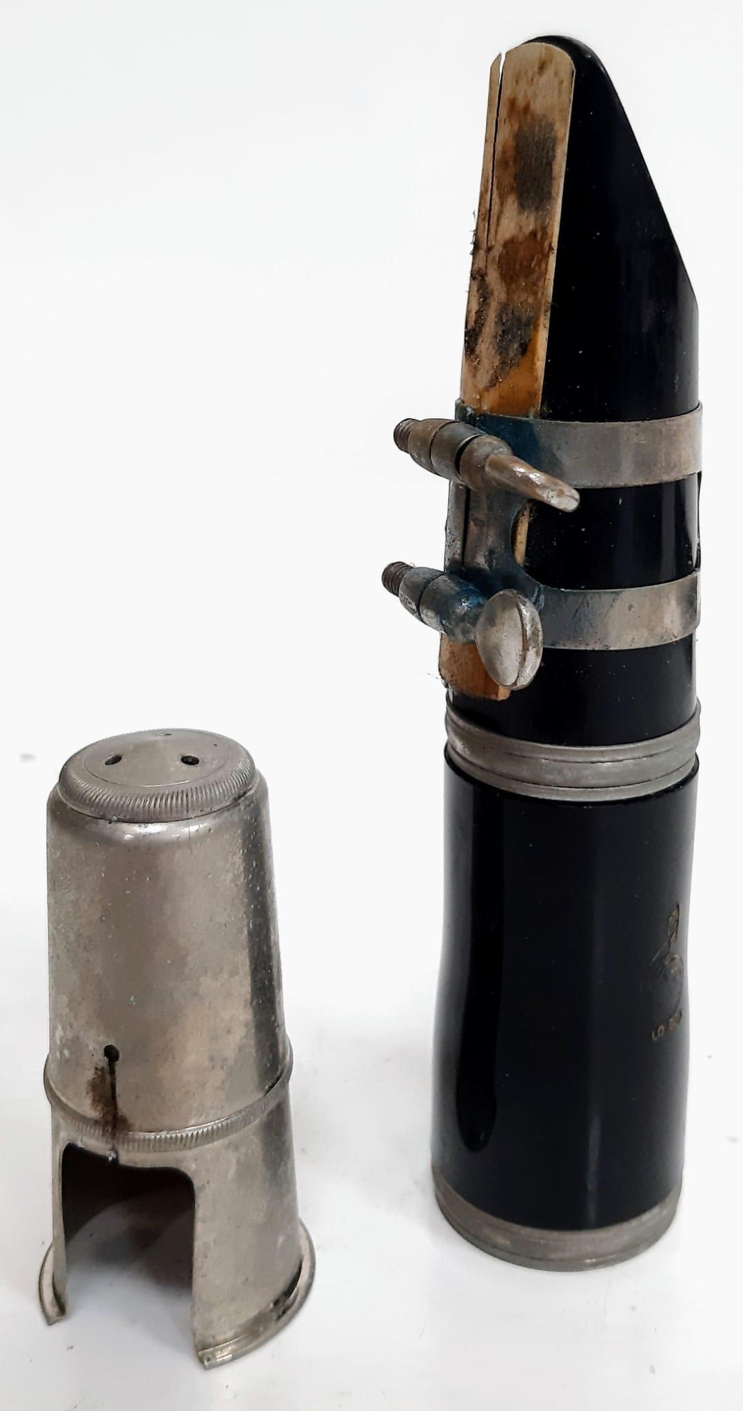 A Vintage Boosey and Hawkes of London Clarinet. Comes in its original fitted case with bb clarinet - Image 6 of 13