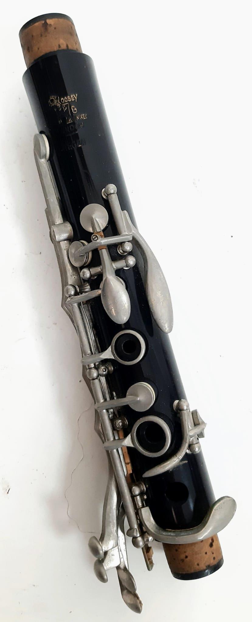 A Vintage Boosey and Hawkes of London Clarinet. Comes in its original fitted case with bb clarinet - Image 11 of 13