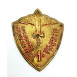 WW2 Italian 1st Trento Motorized Division in North Africa Badge.