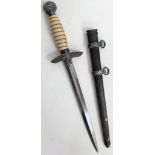 3 rd Reich 2 nd Pattern Luftwaffe Officers Dagger. Produced by wMw Waffen circa 1937. There is a