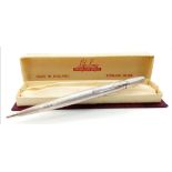 A Vintage Life Long Sterling Silver Propelling Pencil. Comes in original packaging. 20g
