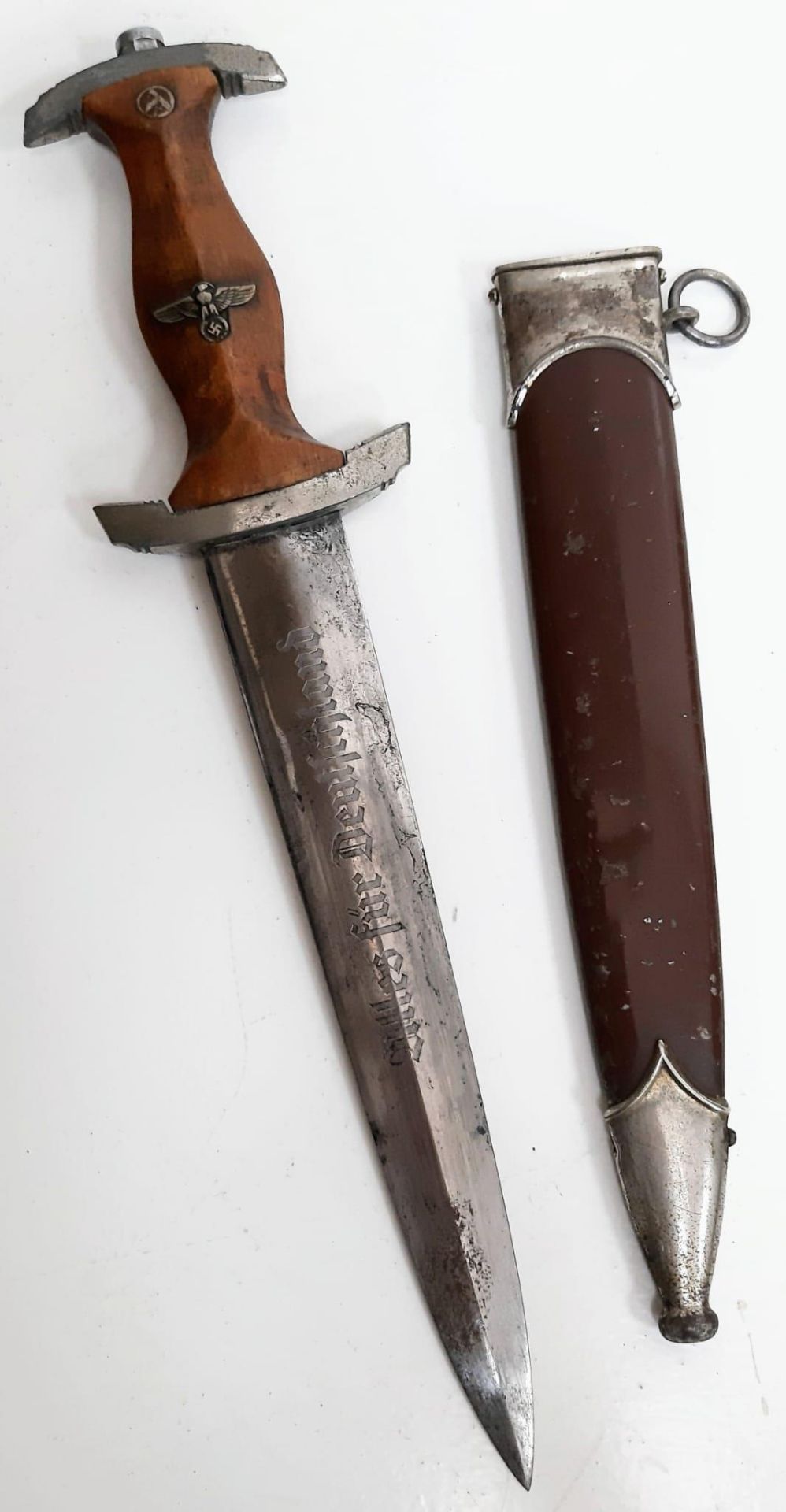 Rare Maker Gust Häker early S.A Dagger. Fond in a Berlin Attic.