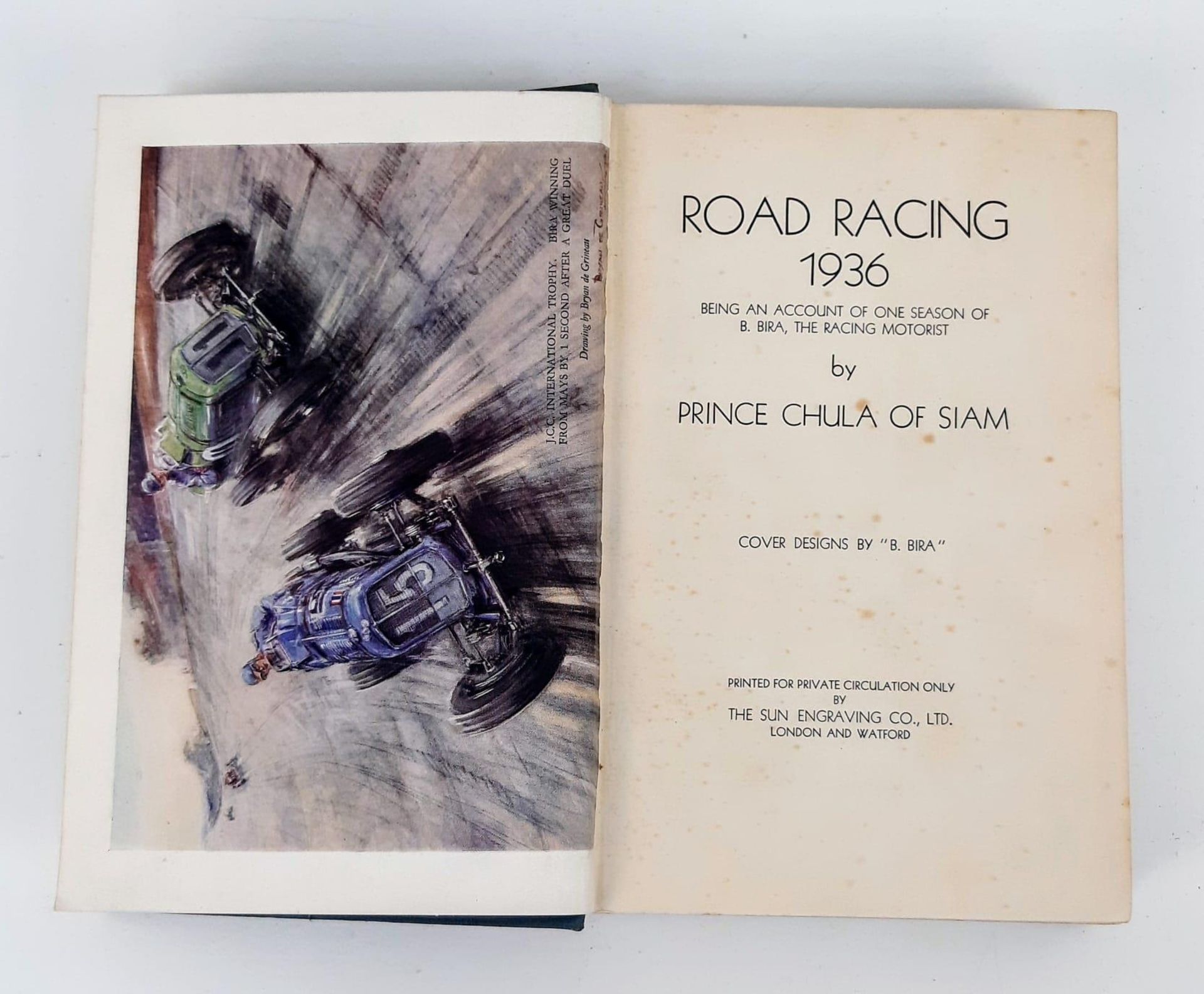 A collection of motorsport biographies and memoirs including a first edition of Road racing-1936 - Bild 12 aus 12
