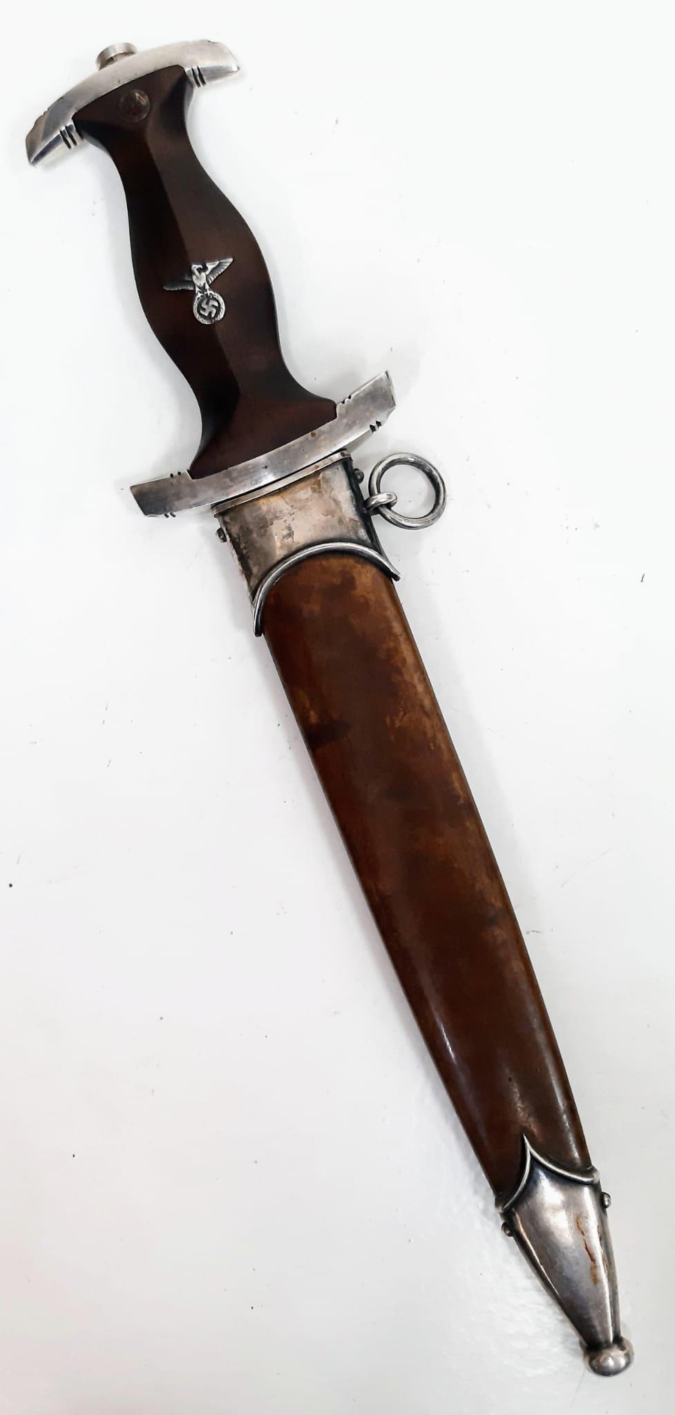 Very Rare 3rd Reich Sturmabteilung (Storm Detachment) Dagger. This is one of the very first produced - Image 6 of 6