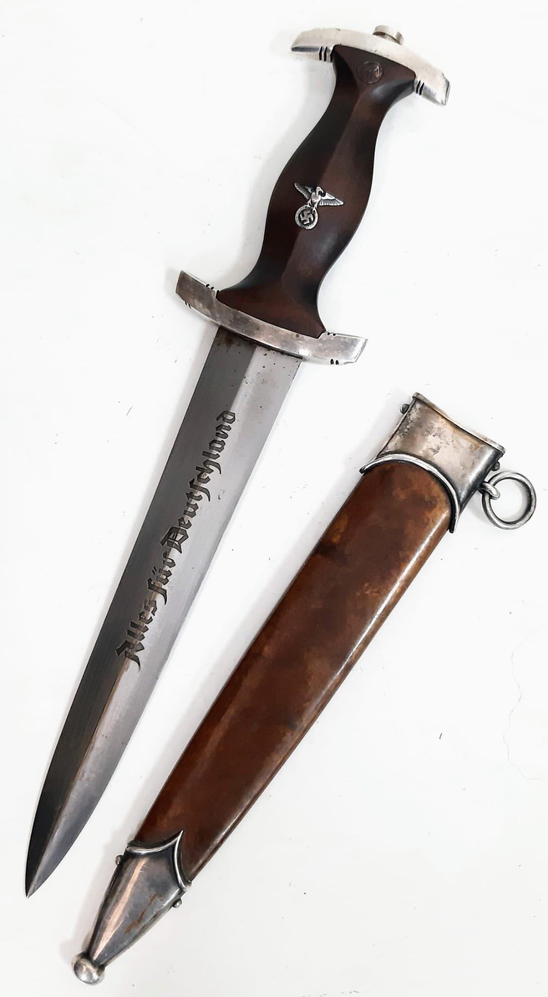 Very Rare 3rd Reich Sturmabteilung (Storm Detachment) Dagger. This is one of the very first produced